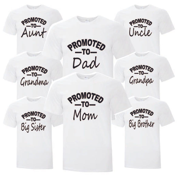 Promoted To Family Collection - Custom T Shirts Canada by Printwell