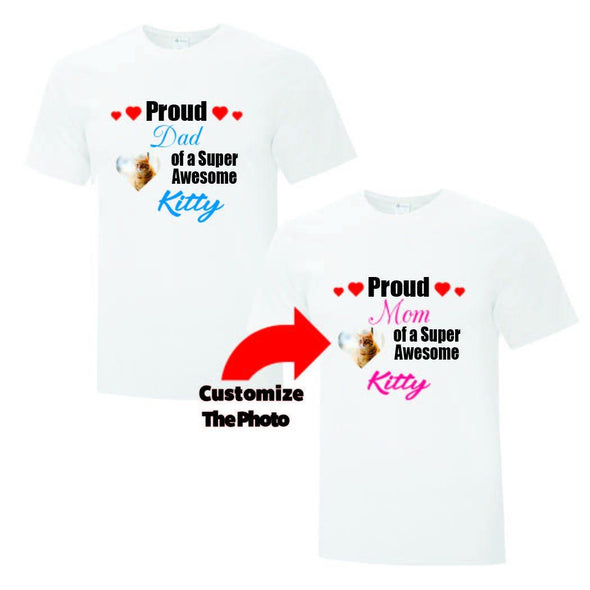 Proud Parent Kitty TShirt - Printwell Custom Tees