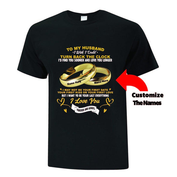 To My Husband/Wife Collection TShirts - Printwell Custom Tees