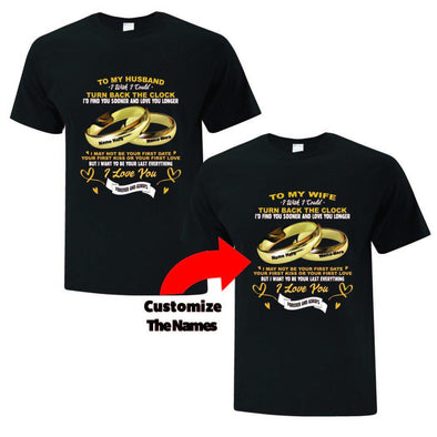 To My Husband/Wife Collection TShirts - Printwell Custom Tees