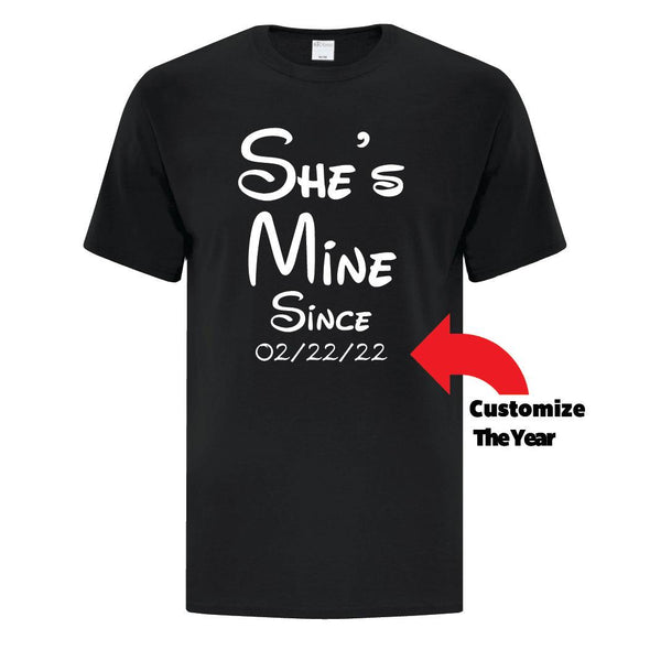 Shes Mine and im Hers Collection - Custom T Shirts Canada by Printwell