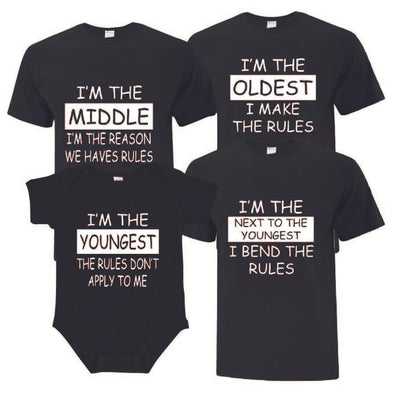 Sibling T Shirt Collection - Custom T Shirts Canada by Printwell