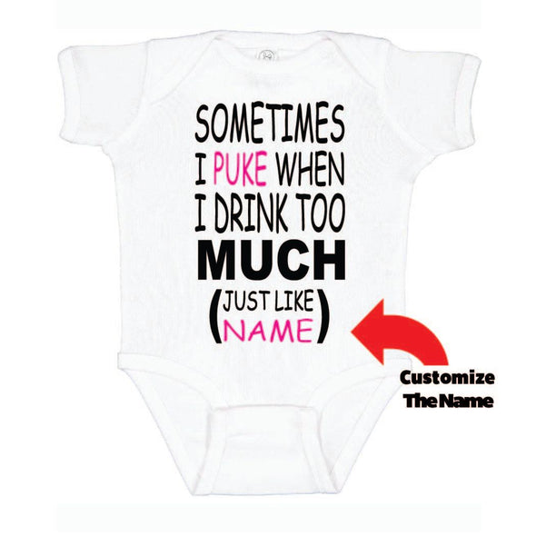 Sometimes I ... when I drink too much! - Custom T Shirts Canada by Printwell