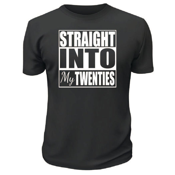 Straight Into My TShirt - Custom T Shirts Canada by Printwell
