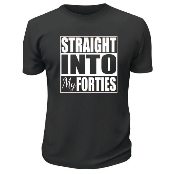 Straight Into My TShirt - Custom T Shirts Canada by Printwell