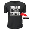 Straight Into My TShirt - Custom T Shirts Canada by Printwell