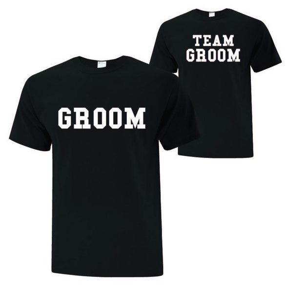 Team Groom from the Team Groom Collection - Printwell Custom Tees