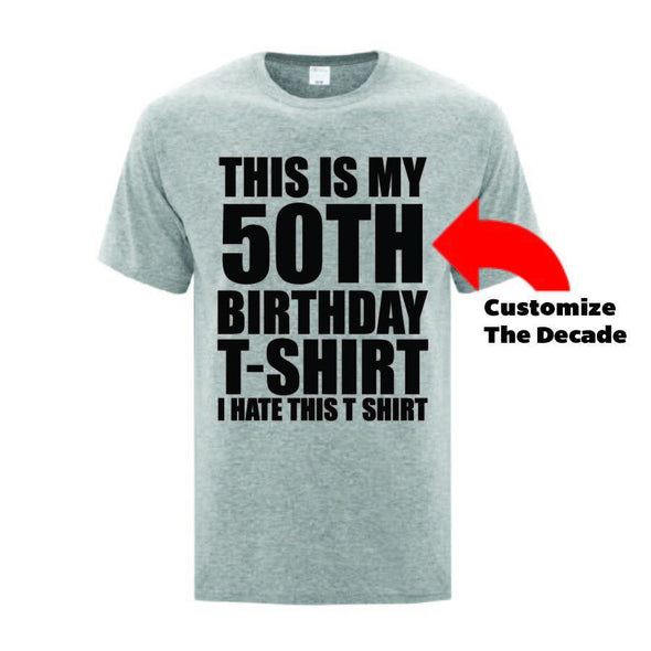 Hate This Birthday T-Shirt - Printwell Custom Tees