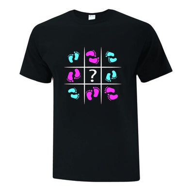 Tic Tac Toe Gender Reveal TShirt - Printwell Custom Tees