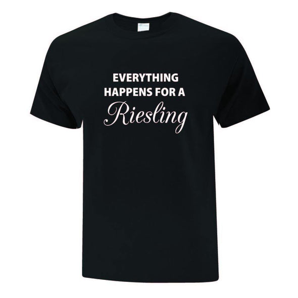 Everything happens for a Riesling from the Alcohol Inspired Bachelorette Collection - Printwell Custom Tees