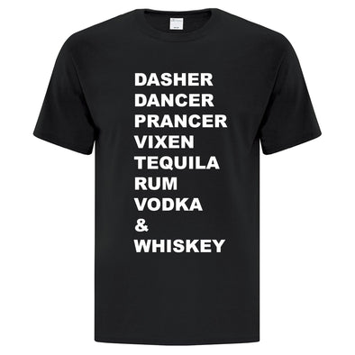 Reindeer Inspired Alcohol TShirt - Custom T Shirts Canada by Printwell