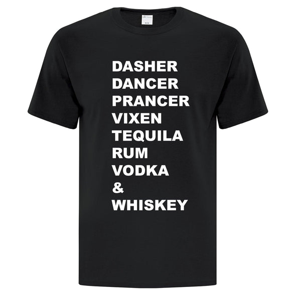 Reindeer Inspired Alcohol TShirt - Custom T Shirts Canada by Printwell