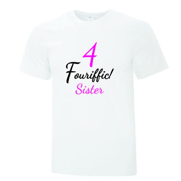 Four Year Old Birthday Collection - Printwell Custom Tees
