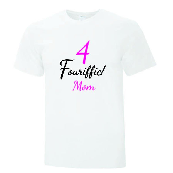 Four Year Old Birthday Collection - Printwell Custom Tees