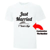 Custom Just Married TShirts - Printwell Custom Tees