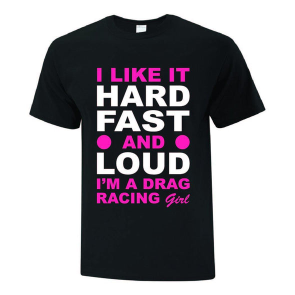 Drag Racing Girl TShirt - Printwell Custom Tees