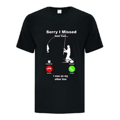 On The Other Line T-Shirt - Printwell Custom Tees