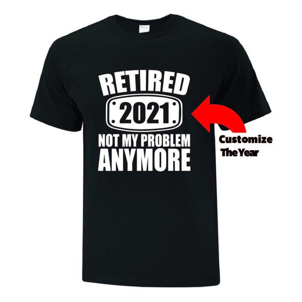 Retired Inspired TShirt - Printwell Custom Tees
