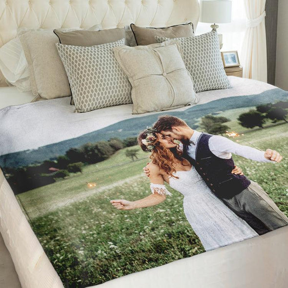 Plush Photo Blanket - Custom T Shirts Canada by Printwell