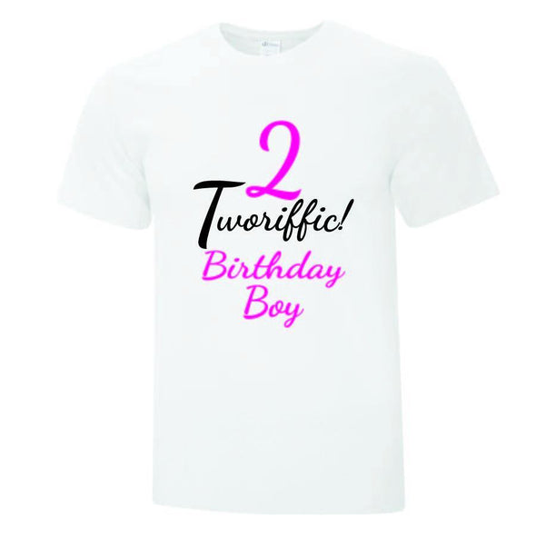 Two Year Old Birthday Collection - Printwell Custom Tees
