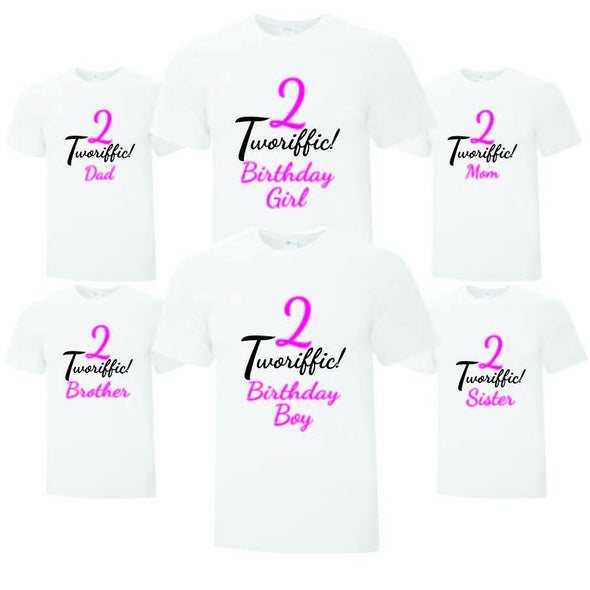 Two Year Old Birthday Collection - Printwell Custom Tees